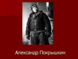 «Великий летчик великий войны!»  110 лет со дня рождения А. И. Покрышкина